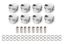BBC Dome Piston Set 4.560 Bore + 17cc