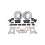 Rear Brake Kit Ford 8.8 Mustang w/Soft Pads