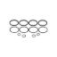 O-Ring Kit - for Early Strange 4-Piston Caliper