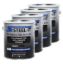 Black Polyurethane Case 4 x 1 Gallon