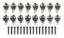 LS3 Rocker Arm Kit 1.7 Ratio w/8 Offset