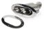 Through body Exhaust Tip Angled-Oval 3in Inlet