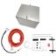 Aluminum 200 Series Battery Box w/2 ga Cable