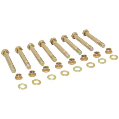 Bolt Kit 5.5in Carbon 2D 8pcs 5/16in x 2.09in OAL