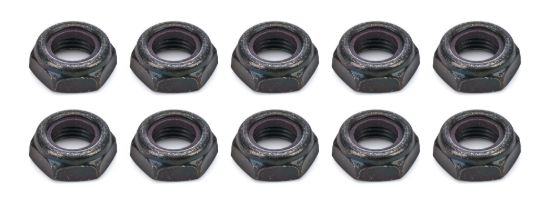 Half Nut 1/2-20 Thread Black 10 Pack