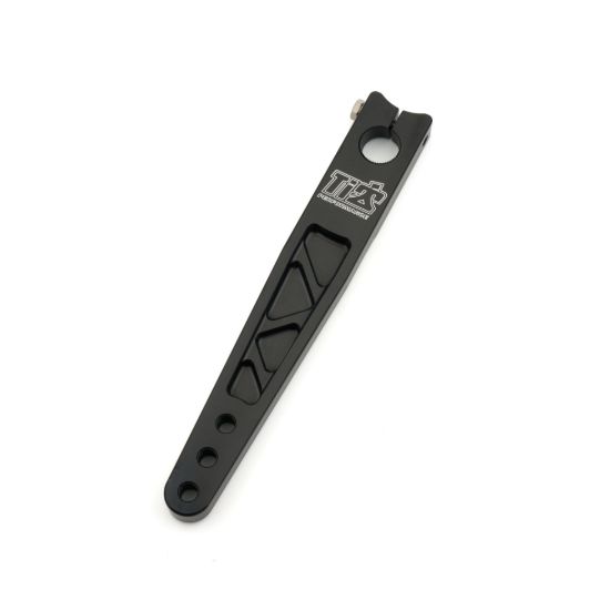 Pitman Arm 7075 Billet HD Angle Broach Black