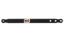 600 Alum Nose Wing Straps 11.5in Long Black