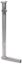 Titanium Brake Pedal 1in Raised Rail