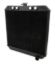 Sprint Car Radiator Down Flow Black 4 -10 Inlet
