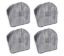 Tire Cover Sprint Car Right Rear Only 4-Pack
