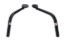 Front Wing Post Chassis to Side Board Pair Black