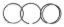Piston Ring Set 4.030 Classic 1/16 1/16 3/16