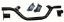 SBF Univ. Motor Mount Crossmember Kit