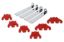 Red Deluxe Wire Loom Set