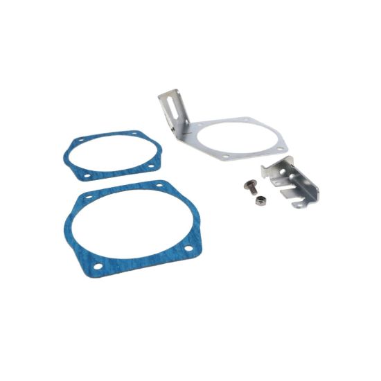 LS Thrtl Cable Bracket 105MM Silver