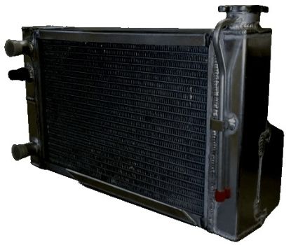 Radiator 18 Wide x 10 High Mini Sprint Black