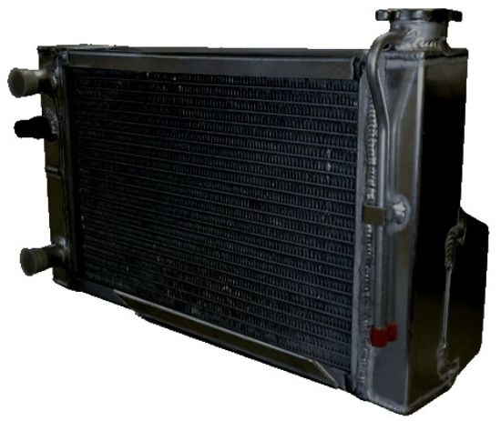 Radiator 18 Wide x 10 High Mini Sprint Black