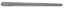 Brake Rod 7/16 x 20 Steel