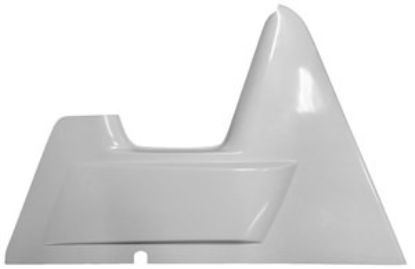 LH Arm Guard White Full Enclosure X-Wedge
