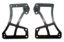 Sprint Car Front Motor Plate Two Piece Black