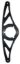 Steering Mount Half Box Black
