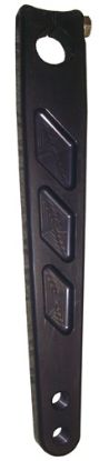 Pitman Arm Alum. LW Angle Broached Black