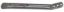 Nose Wing Aero Rear Strap (each) Sprint Car