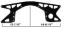 Chevy Mid Plate 5/8 Offset