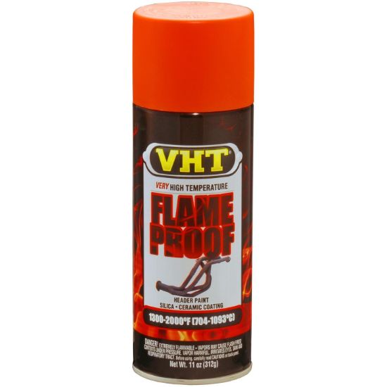 Flat Orange Hdr. Paint Flame Proof