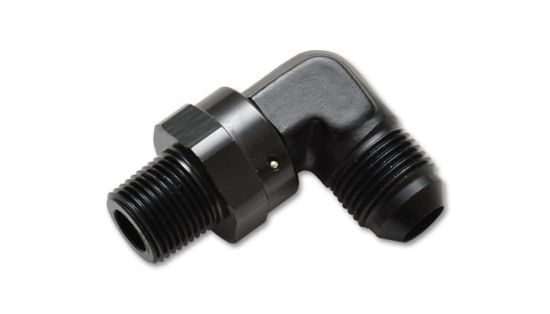 Male -8AN to Male 3/8in NPT 90 Degree Fitting