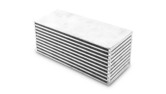 Water to Air Intercooler Cores  12inW x 5inH x 5