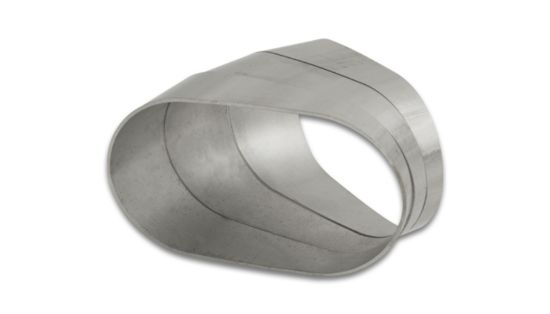 15 Degree Horizontal Plane Oval Pie Cuts