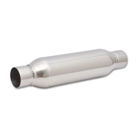 Bottle Style Resonator 2 .5in inlet/outlet x 18in