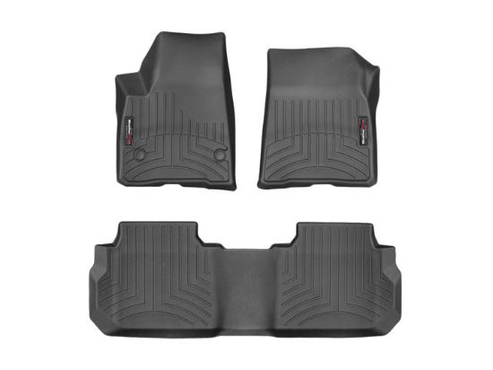 Black Front and Rear Flo orliners GMC Acadia/Acad