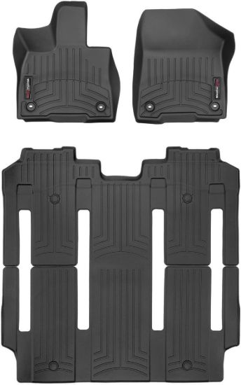 Black Front and Rear Floorliners
