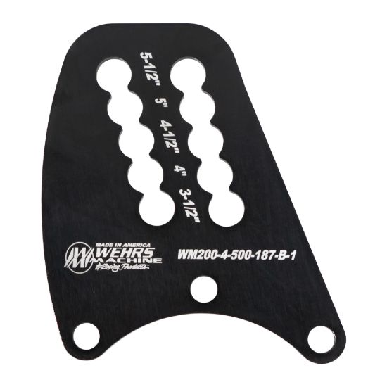 Top Link Plate Q/C Rear- End Dbl Slot 1/2in Holes