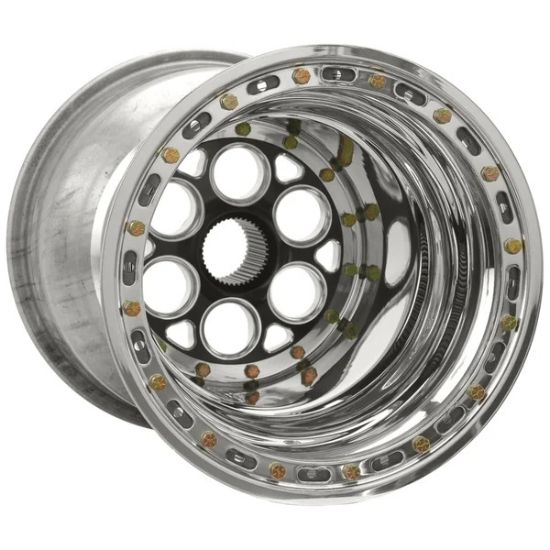 15x18 42 Spline 8in BS Black Center w/Blk Cove