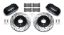 Brake Kit Front Honda/Acura Blk Drilled