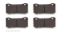 Pad Set  BP-20  6617 Aero Radial Moint