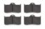 Brake Pad 7112-20 DL .49 Thick Axle Set