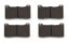 Pad Set  BP-20  7812 Billet Dynapro Lug Mount