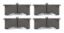 Brake Pad Set BP-30 7520 GN4R / GN6R