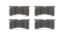 Brake Pad Set BP-40 7420 Forged Superlite