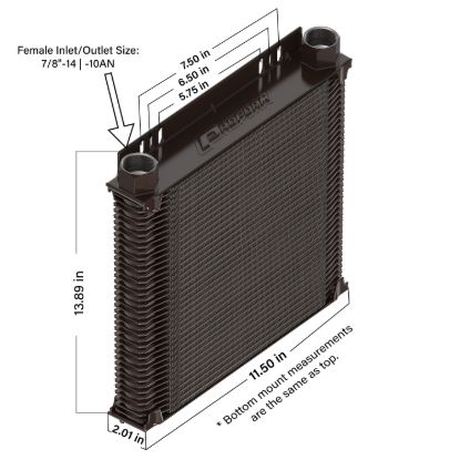 Picture of Proform Transmission Oil and Power Steering Cooler - 69570-40