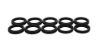 Picture of ProX Racing Parts Suspension Strut Fork Oil Seal Set - 40.334611P-10