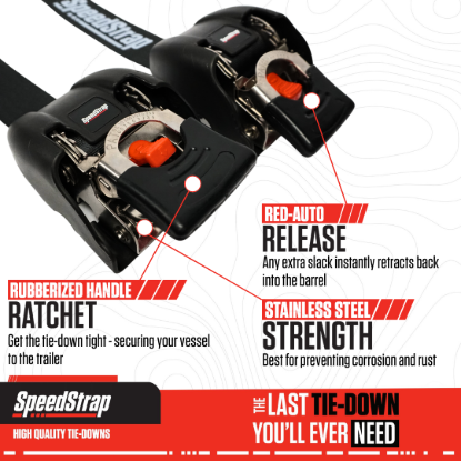 Picture of PRP Ratchet Tie Down Strap - 29401-Stainless