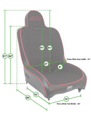 Picture of PRP Seat - A100110-C23-50