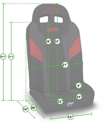 Picture of PRP Seat - A8018-PORXP-204