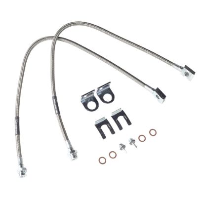 Picture of Rubicon Express Front and Rear Suspension Shock Absorbers / Control Arms / Axle Shafts / Frame Stiffeners / Brake Lines Kit - RE1550