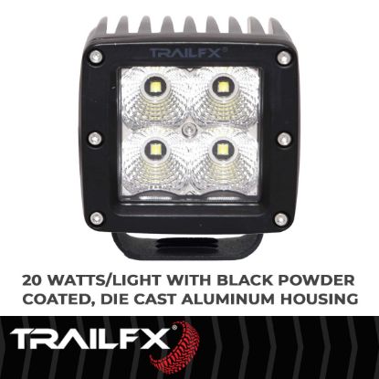 Picture of TrailFX Driving Light - 2X2CF